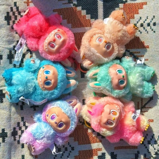 POP MART The Monsters Big into Energy Series-Vinyl Plush Doll Labubu v3 Blind Box - Whole set of 6