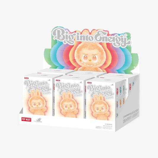 POP MART The Monsters Big into Energy Series-Vinyl Plush Doll Labubu v3 Blind Box - Whole set of 6