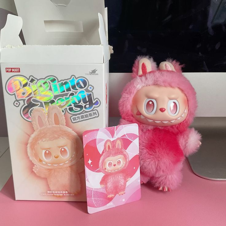 Pop Mart Labubu The Monsters v3 Big into Energy Series Vinyl Plush Pendant Single Blind Box Pack of 1